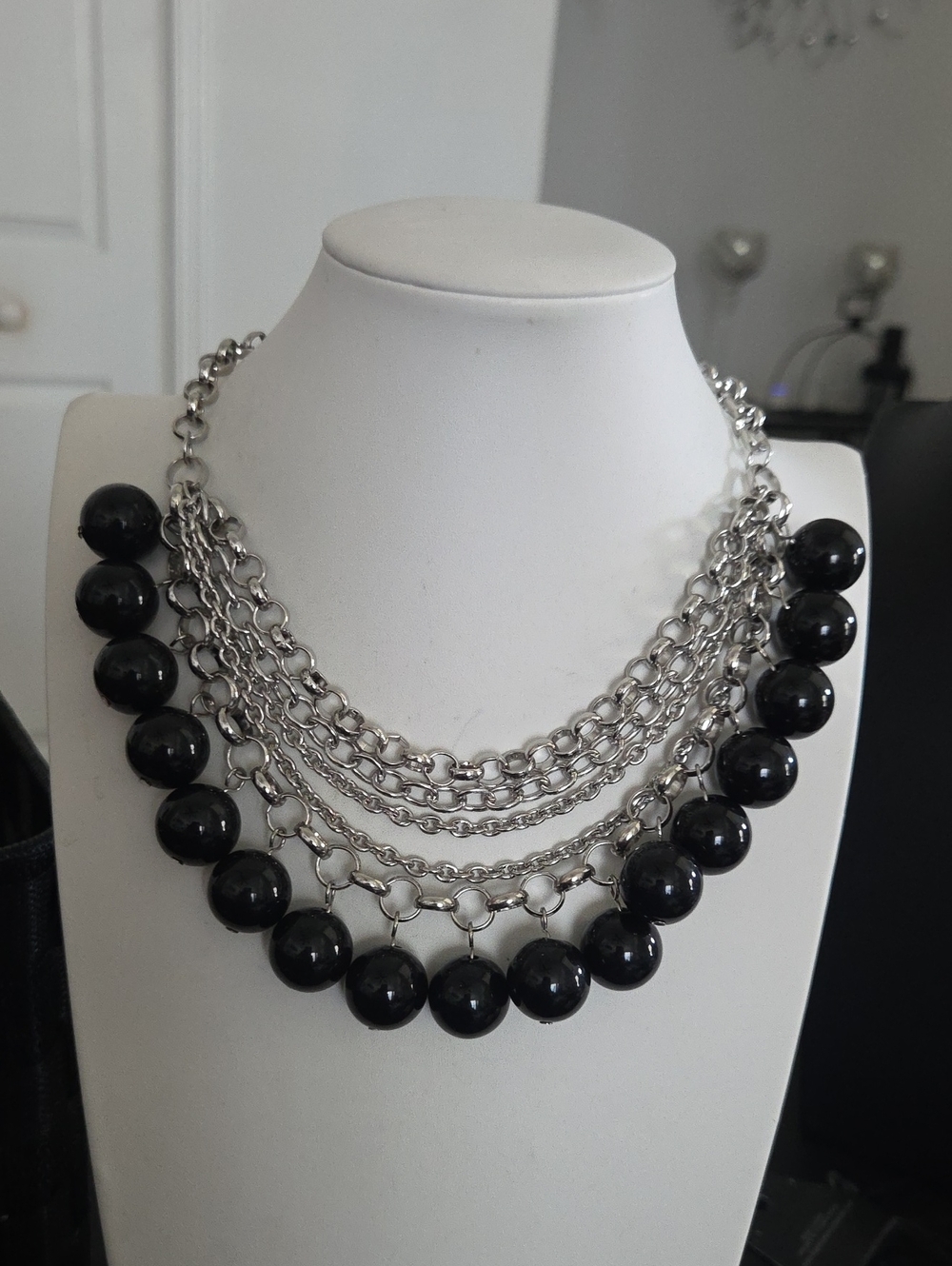 Paparazzi One Way Wallstreet Black Necklace NWT